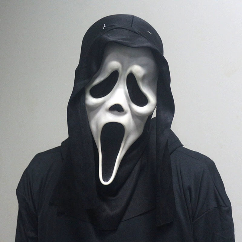 Halloween Horror Mask – Skull Death Scream Ghost Killer Dawn Machine Costume Mask for Spooky Party & Trick or Treat