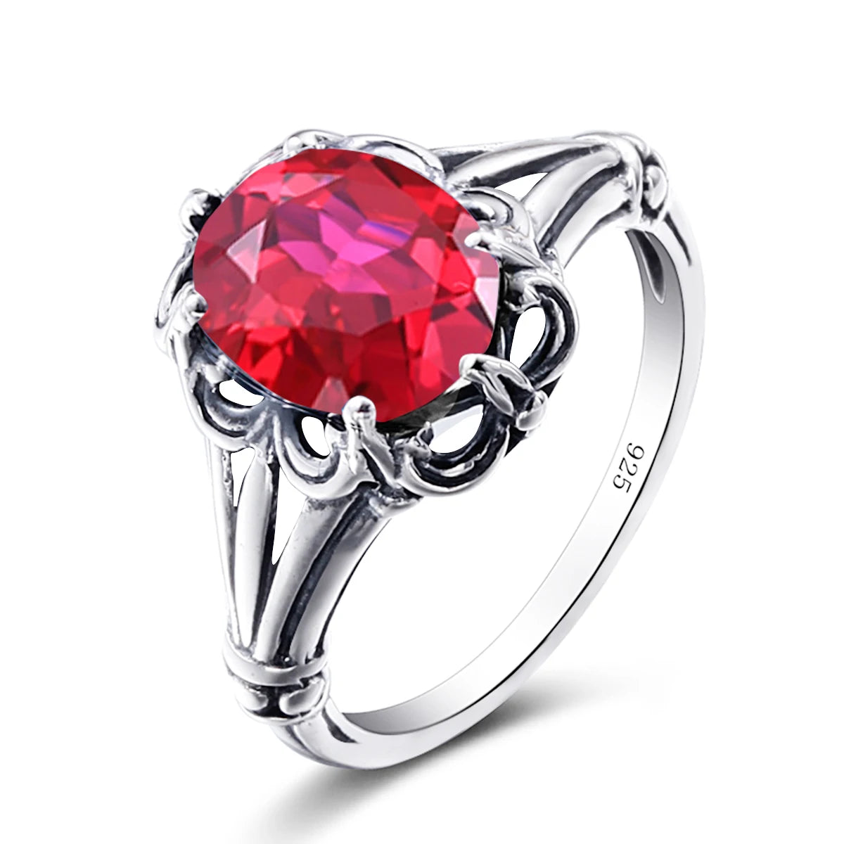Handmade Mystic Topaz Gemstones Gold Ring – High Quality, 8*10mm Oval Stone Women’s Trending Jewelry For Birthday, Party, Daily Wear - Elegant gift for Her