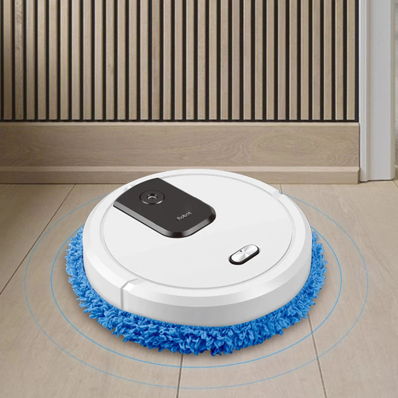 Smart Robot Vacuum Cleaner Sweeping & Mop with Humidifying Spray - Rechargeable Robot Home Appliance, Pet Friendly - Perfect Gift for Your Sweet Home, Family & Friends