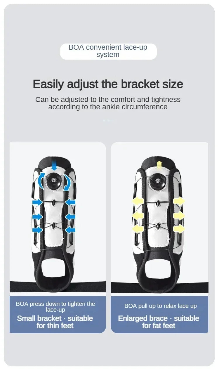 Adjustable Ankle Support Brace – Sports Safety Bandage for Sprain, Ligament Strain & Injury Recovery - Ideal Gift for Loved Ones