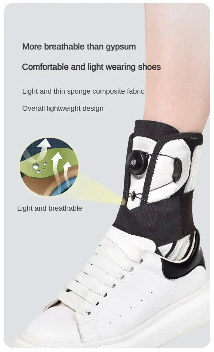 Adjustable Ankle Support Brace – Sports Safety Bandage for Sprain, Ligament Strain & Injury Recovery - Ideal Gift for Loved Ones