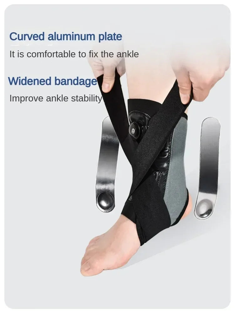 Adjustable Ankle Support Brace – Sports Safety Bandage for Sprain, Ligament Strain & Injury Recovery - Ideal Gift for Loved Ones