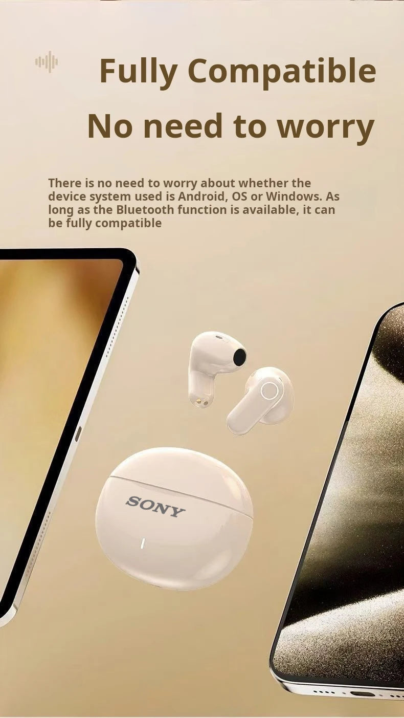 Original Sony M21 HiFi Bluetooth Earphones – Sports Headphones with Mic, Stereo Sound, Wireless Design, Built-in Microphone for Gaming & Music - Perfect Gift for All