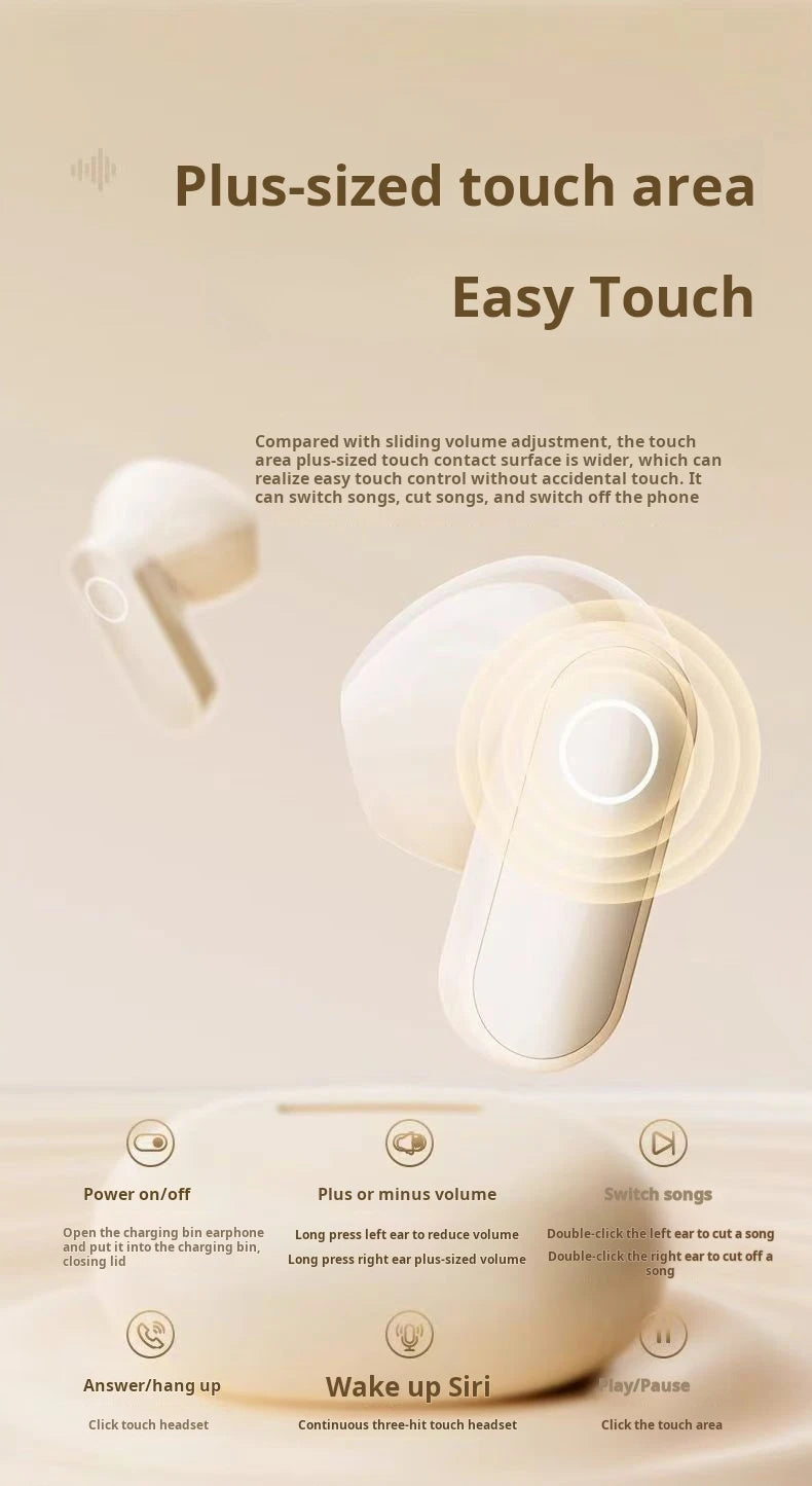 Original Sony M21 HiFi Bluetooth Earphones – Sports Headphones with Mic, Stereo Sound, Wireless Design, Built-in Microphone for Gaming & Music - Perfect Gift for All