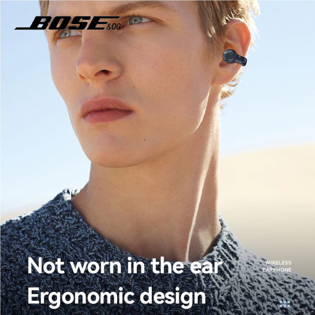 Bose Ultra Open Bluetooth Earbuds , X51 Wireless Bone Conduction Earphone With Mic – HiFi Stereo Bluetooth Sports Headphones for Gaming & Fitness - Elegant Gift for All