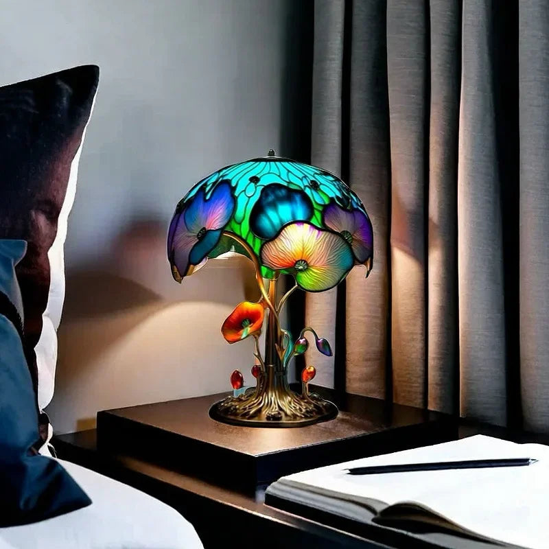 Creative Resin Animal Night Lamp – USB LED Light for Desk or Bedroom Decor, Mermaid, Wolf, Owl, Cat, Dragon Series - Perfect for Housewarming Gift