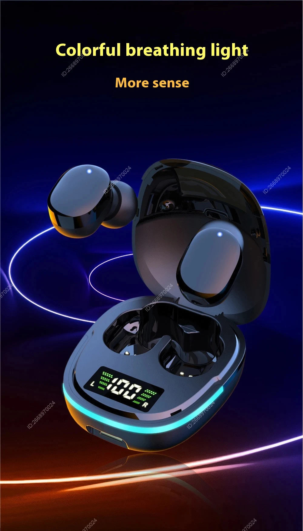 Xiaomi G9S Wireless TWS Earbuds – In-Ear Gaming Earphones With Mic & Touch Control, HiFi Stereo, Waterproof Sport Headset - Elegant Gift
