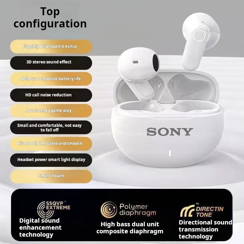 Original Sony M21 HiFi Bluetooth Earphones – Sports Headphones with Mic, Stereo Sound, Wireless Design, Built-in Microphone for Gaming & Music - Perfect Gift for All