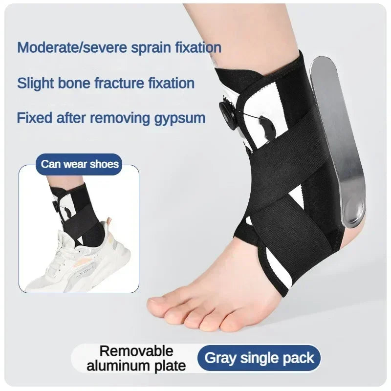 Adjustable Ankle Support Brace – Sports Safety Bandage for Sprain, Ligament Strain & Injury Recovery - Ideal Gift for Loved Ones