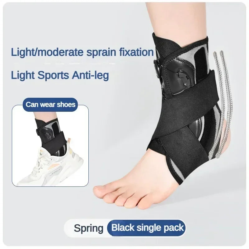 Adjustable Ankle Support Brace – Sports Safety Bandage for Sprain, Ligament Strain & Injury Recovery - Ideal Gift for Loved Ones