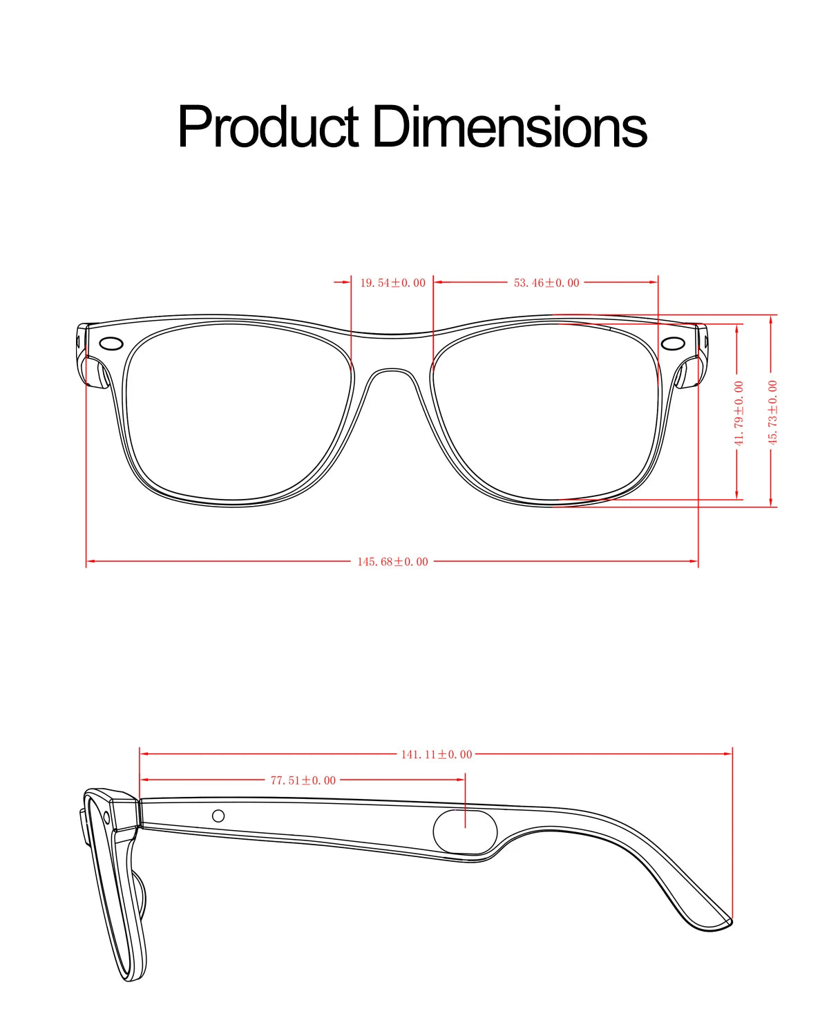 LIGE Intelligent Translation Smart Bluetooth Glasses - Wireless Calling Sunglasses with Mic, Touch Control & Voice Assistant - Perfect Gift for All