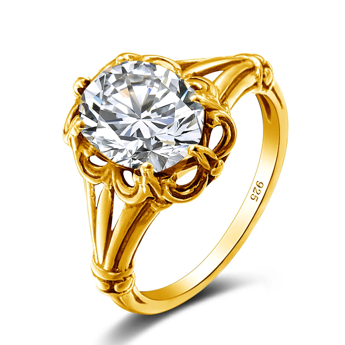 Handmade Mystic Topaz Gemstones Gold Ring – High Quality, 8*10mm Oval Stone Women’s Trending Jewelry For Birthday, Party, Daily Wear - Elegant gift for Her