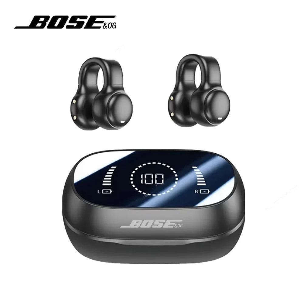 Bose Ultra Open Bluetooth Earbuds , X51 Wireless Bone Conduction Earphone With Mic – HiFi Stereo Bluetooth Sports Headphones for Gaming & Fitness - Elegant Gift for All
