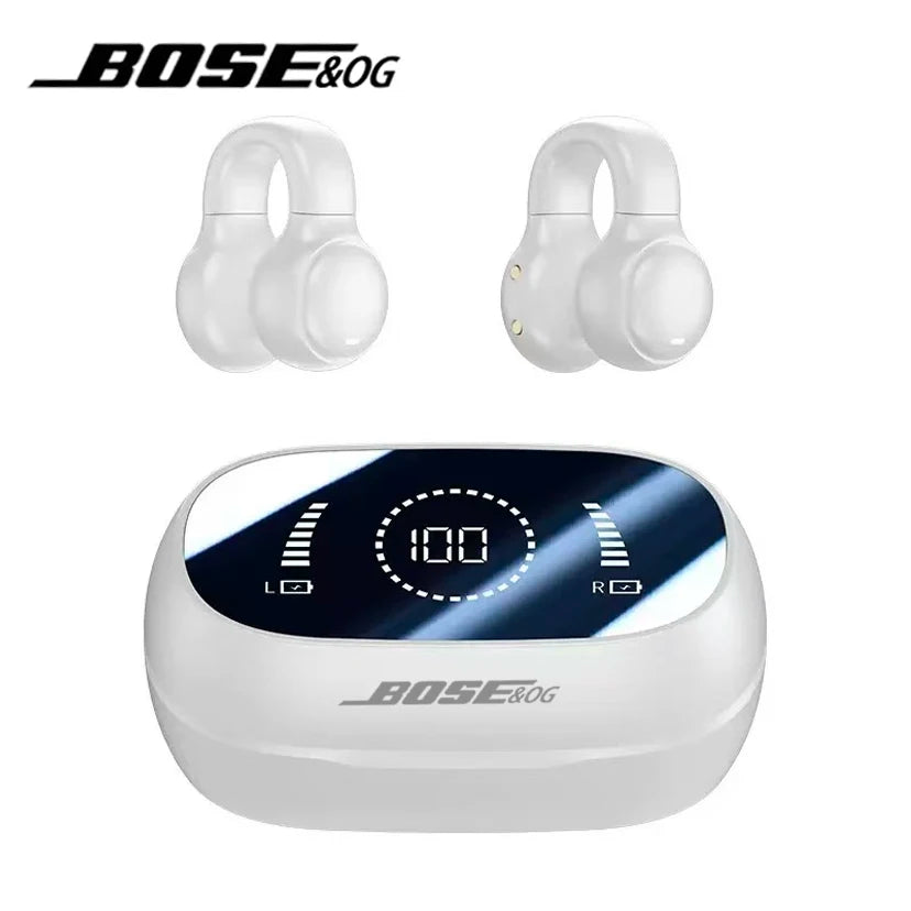 Bose Ultra Open Bluetooth Earbuds , X51 Wireless Bone Conduction Earphone With Mic – HiFi Stereo Bluetooth Sports Headphones for Gaming & Fitness - Elegant Gift for All