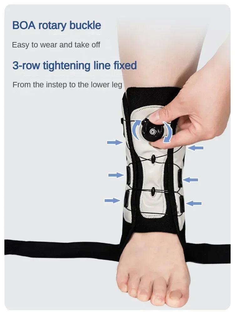 Adjustable Ankle Support Brace – Sports Safety Bandage for Sprain, Ligament Strain & Injury Recovery - Ideal Gift for Loved Ones