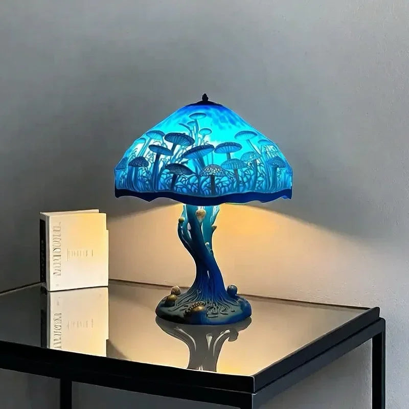Creative Resin Animal Night Lamp – USB LED Light for Desk or Bedroom Decor, Mermaid, Wolf, Owl, Cat, Dragon Series - Perfect for Housewarming Gift
