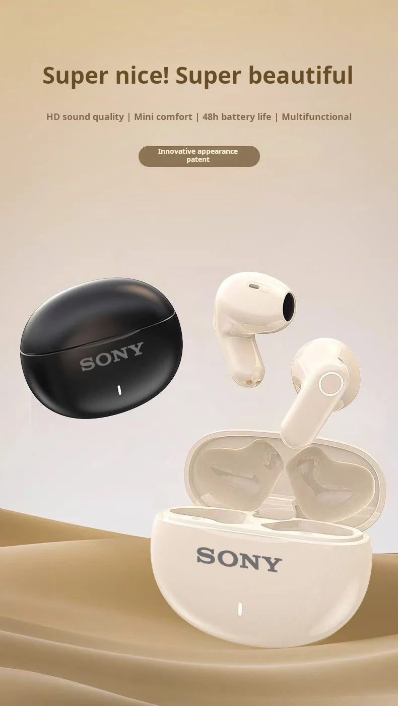 Original Sony M21 HiFi Bluetooth Earphones – Sports Headphones with Mic, Stereo Sound, Wireless Design, Built-in Microphone for Gaming & Music - Perfect Gift for All
