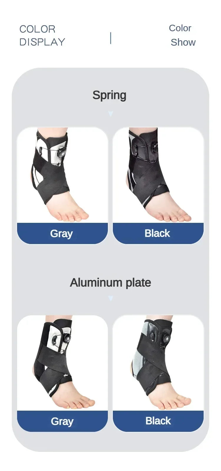 Adjustable Ankle Support Brace – Sports Safety Bandage for Sprain, Ligament Strain & Injury Recovery - Ideal Gift for Loved Ones