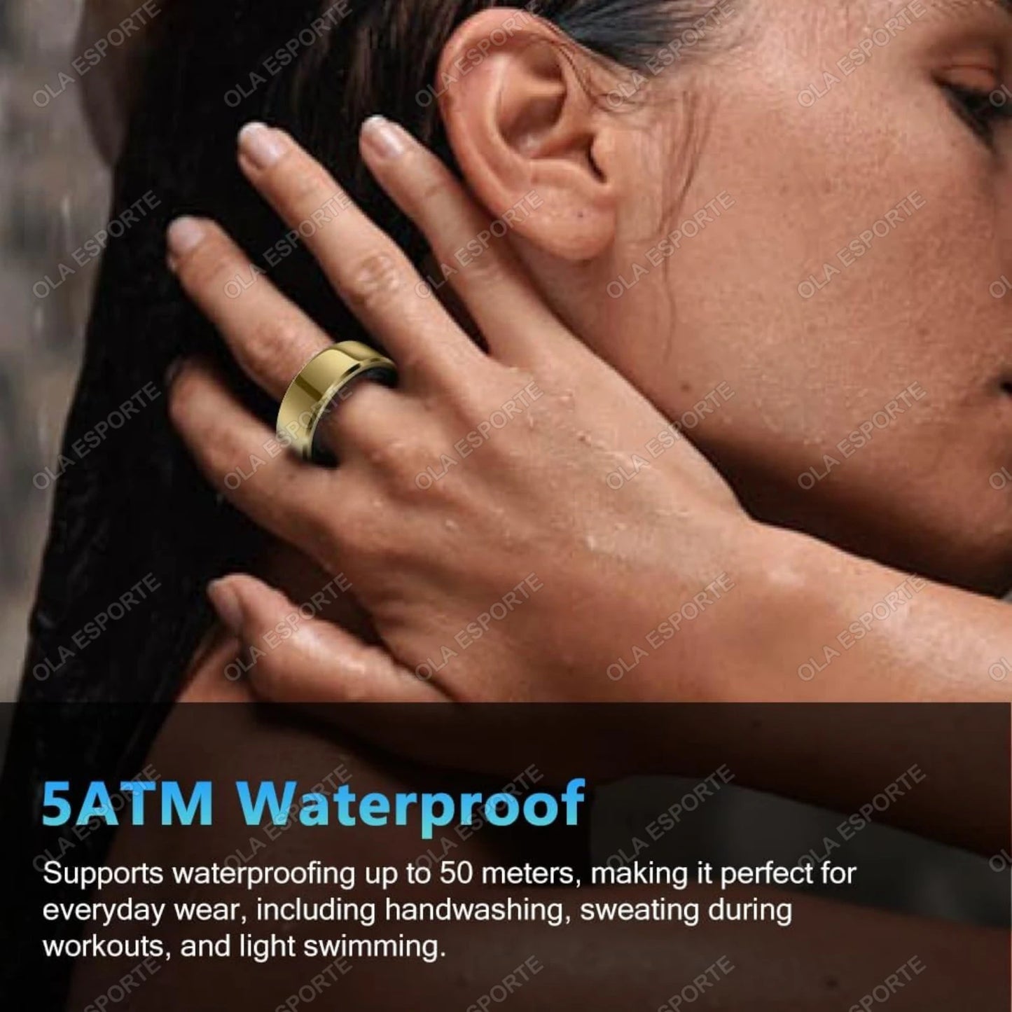 Xiaomi Unisex Fitness Smart Ring – Blood Pressure & Heart Rate Tracker, Multi-Sport Mode, Waterproof Wearable - Perfect Gift
