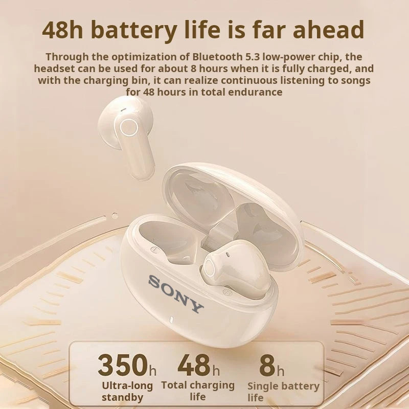 Original Sony M21 HiFi Bluetooth Earphones – Sports Headphones with Mic, Stereo Sound, Wireless Design, Built-in Microphone for Gaming & Music - Perfect Gift for All