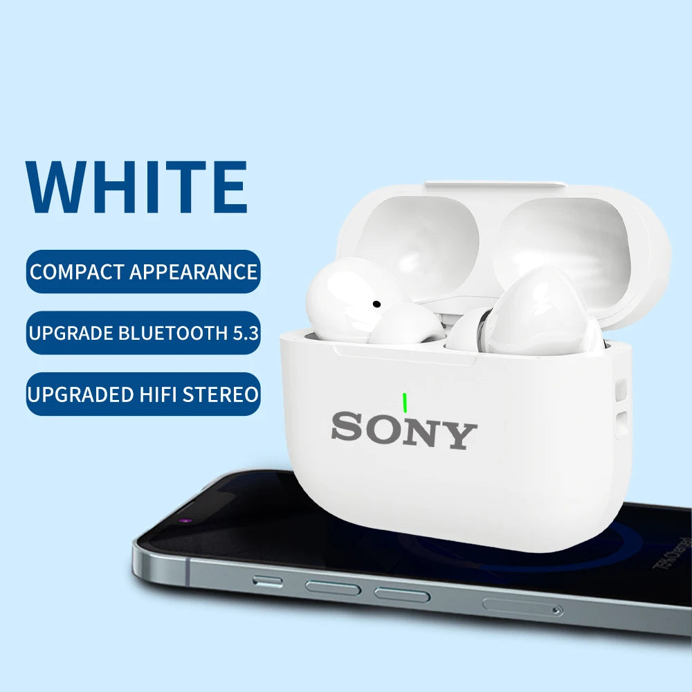 SONY In-Ear Bluetooth Wireless Gaming TWS Earbuds – HiFi Sports Earphones for Android iOS Devices - Elegant Gift For All