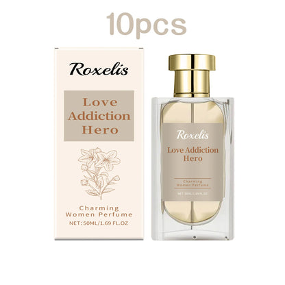Charming Floral Scent Perfume for Women By Roxelis - Long-Lasting Body Mist, 50ml Natural Fresh Body Spray for Dating, Glamour, Everyday Allure - Perfect Gift For Her