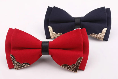 Formal Bow Ties for Men and Women - Variety of Colors, Polyester Fabric , 12cmx6CM - Wedding, Banquet, Leisure