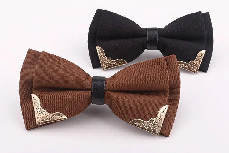 Formal Bow Ties for Men and Women - Variety of Colors, Polyester Fabric , 12cmx6CM - Wedding, Banquet, Leisure