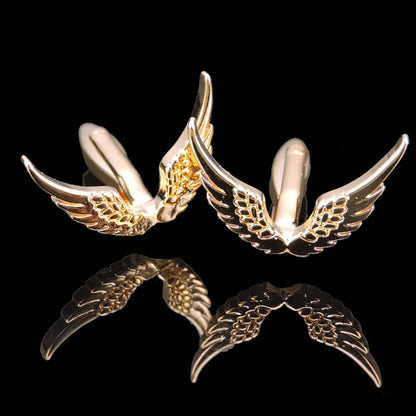 Premium 18K Gold Plated Cufflinks - French Style for Men - Summer Collection