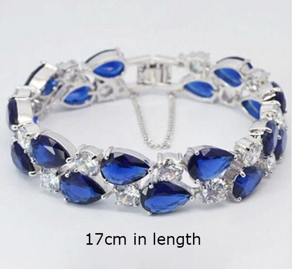 Elegant Multicolor Mona Lisa Inspired Cubic Zirconia Bracelet – Luxury Women’s Wedding Jewelry, Daily Wear Bangles - Perfect Gift for Her