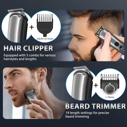 VGR All-In-One Trimmer : Fast, Precise, Versatile & Head to Toe Hair Remover  for Ultimate Grooming - Ideal Gift for Men