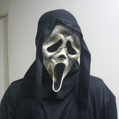 Halloween Horror Mask – Skull Death Scream Ghost Killer Dawn Machine Costume Mask for Spooky Party & Trick or Treat