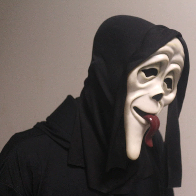 Halloween Horror Mask – Skull Death Scream Ghost Killer Dawn Machine Costume Mask for Spooky Party & Trick or Treat