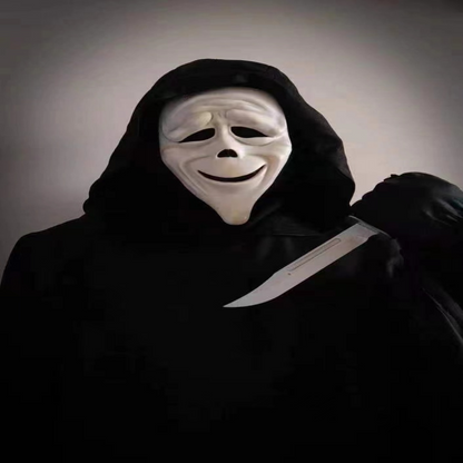 Halloween Horror Mask – Skull Death Scream Ghost Killer Dawn Machine Costume Mask for Spooky Party & Trick or Treat