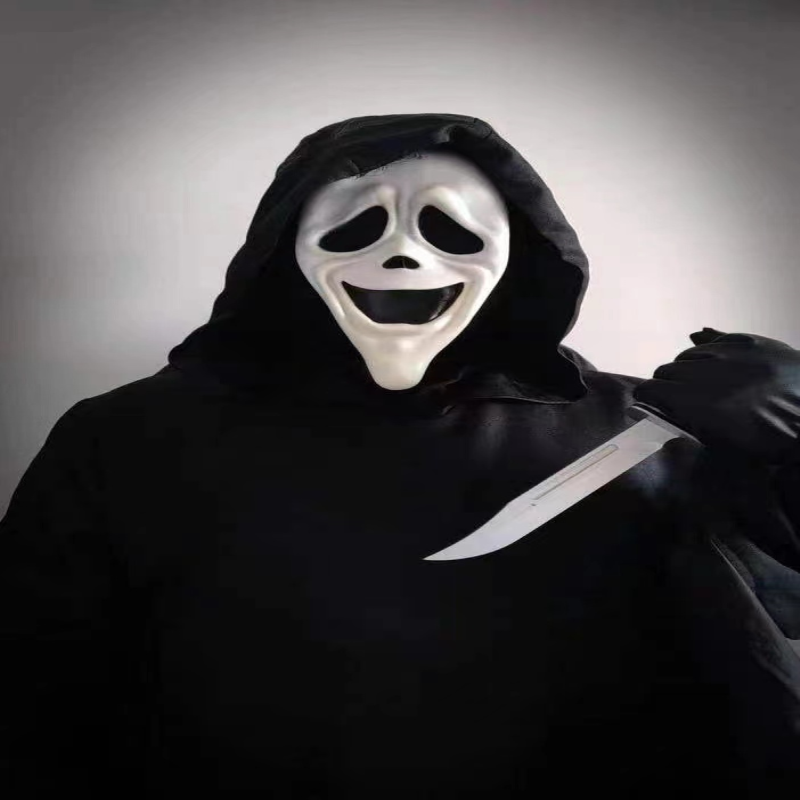 Halloween Horror Mask – Skull Death Scream Ghost Killer Dawn Machine Costume Mask for Spooky Party & Trick or Treat