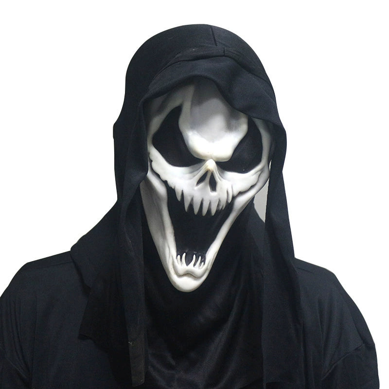 Halloween Horror Mask – Skull Death Scream Ghost Killer Dawn Machine Costume Mask for Spooky Party & Trick or Treat