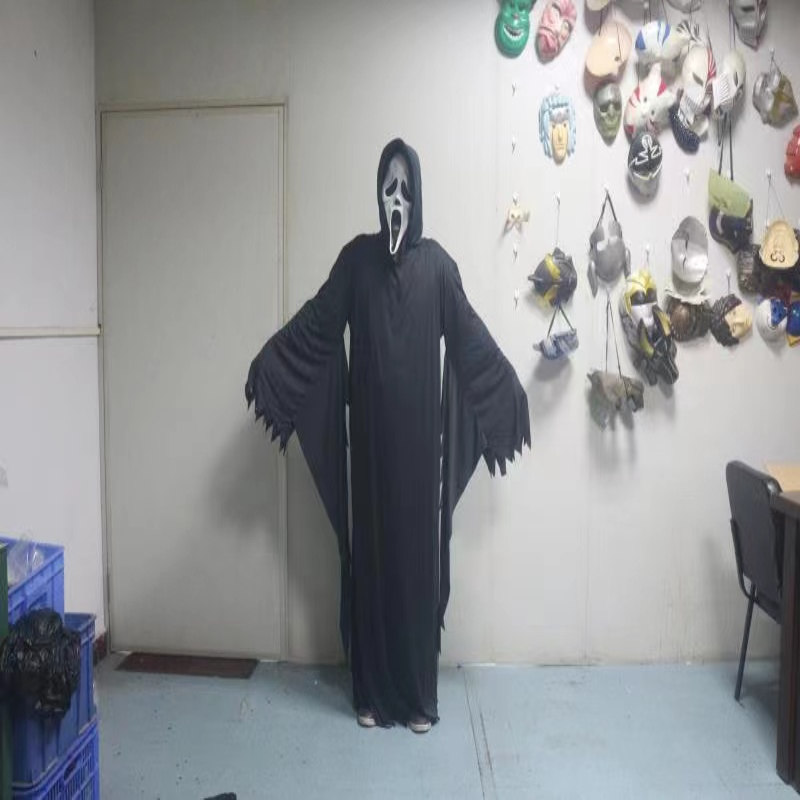 Halloween Horror Mask – Skull Death Scream Ghost Killer Dawn Machine Costume Mask for Spooky Party & Trick or Treat