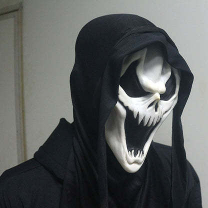 Halloween Horror Mask – Skull Death Scream Ghost Killer Dawn Machine Costume Mask for Spooky Party & Trick or Treat