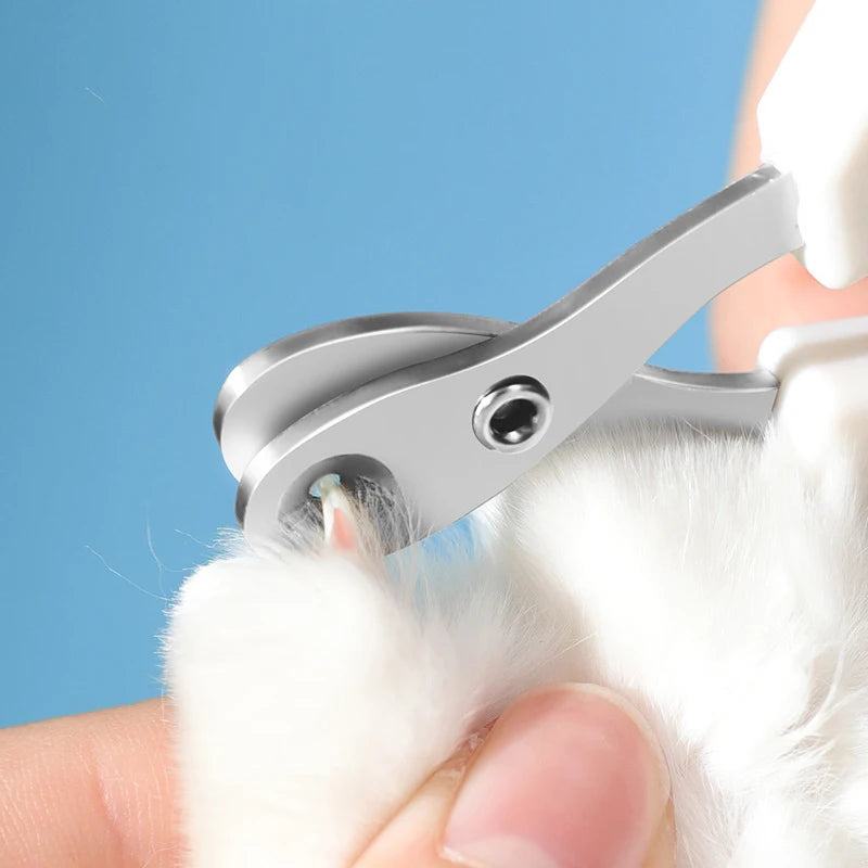 Professional Cat Dog Nail Clippers - Safe & Precise Trimming | Pet Nail Grooming Clippers Trimmer