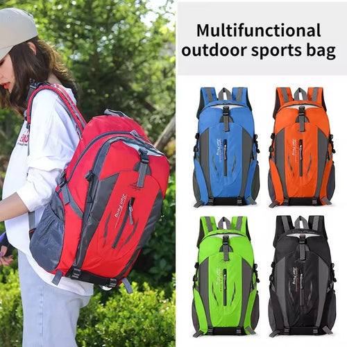 Waterproof Nylon Hiking Backpack for Men & Women | Travel Bag for Climbing, Outdoor Sports, & School Use - Ideal Gift for Travel Enthusiasts