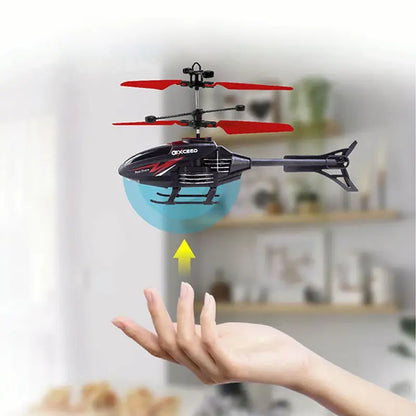 Gesture Control RC Helicopter with LED Light - Perfect Gift for Kids Age 6-14 Years Birthday Gift