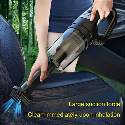 Strong Suction Cordless Vacuum Cleaner for Cars & Homes - 69980000pa, 120W High Power USB Charge, Handheld, ergonomic design - Excellent gift for yourself, family or Loved ones