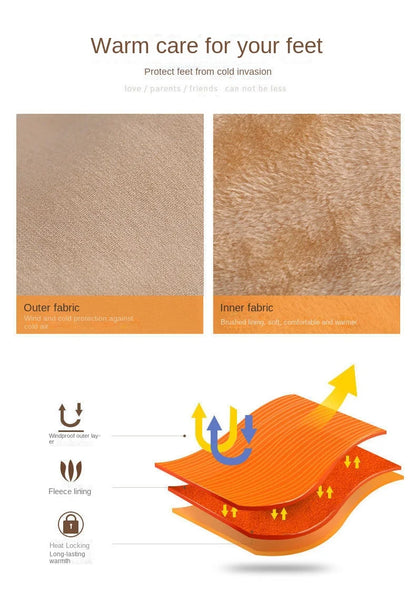 5 Pairs Winter Thermal Wool Cashmere Socks – Warm Seamless Unisex Velvet Sock