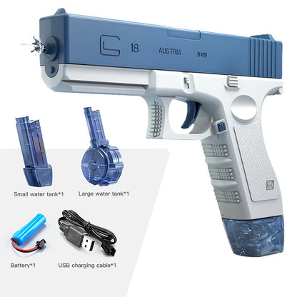 Full Auto M416 Water Gun Toy – Rechargeable Pistol for Beach Battles, Kids & Adult Outdoor Summer Fun - Perfect Gift for Friends & Family