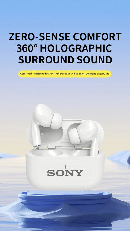 SONY In-Ear Bluetooth Wireless Gaming  TWS Earbuds – HiFi Sports Earphones for Android iOS Devices - Elegant Gift For All