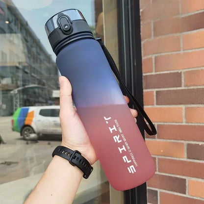 Colorful 1L Leakproof Water Bottle for Gym, Travel & Sports Hydration - Perfect Gift for Family, Friends & Yourself