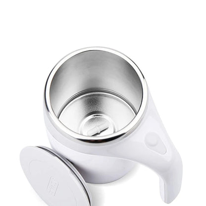 Magnetic Self-Stirring Coffee Mug for Home, Office & Travel – Rechargeable Auto Mix Cup for Tea & Hot Drinks - Perfect Gift to Express True Love