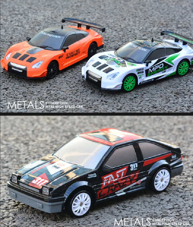 Electric AE86 Drift Racing Car - 1/24 2.4G High Speed Remote Control, Mini Scale Model Vehicle,  20 km/h RC Car Toys for Kids - Perfect Gift for Kids