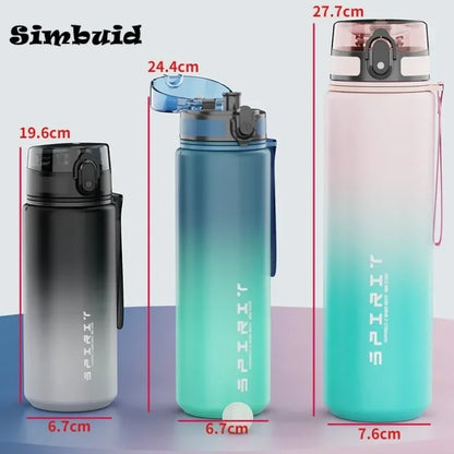 Colorful 1L Leakproof Water Bottle for Gym, Travel & Sports Hydration - Perfect Gift for Family, Friends & Yourself