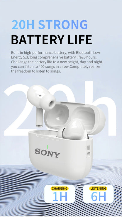 SONY In-Ear Bluetooth Wireless Gaming  TWS Earbuds – HiFi Sports Earphones for Android iOS Devices - Elegant Gift For All